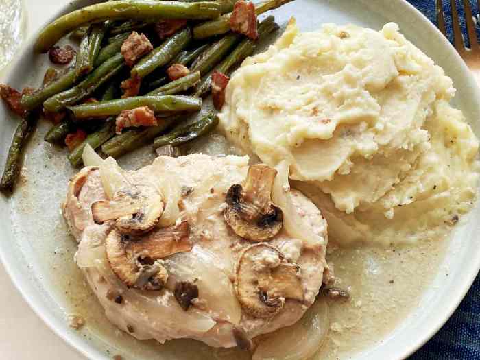 Cream of mushroom soup pork chop recipe