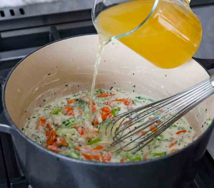 Chicken noodle soup with vegetables recipe