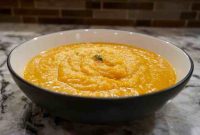 Butternut sweet potato soup recipe