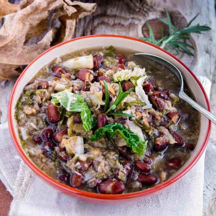 Best cabbage and bean soup recipe