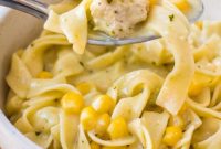 Chicken and noodle recipe with cream of chicken soup