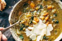 Crock pot recipe for lentil soup