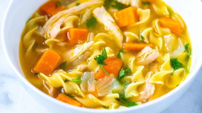 Award winning chicken noodle soup recipe