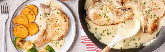 Campbell's cream of mushroom soup recipes with pork chops