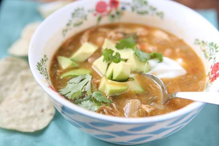 White chicken tortilla soup recipe