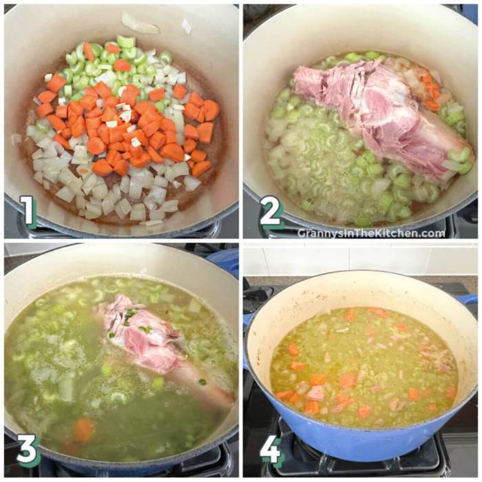 Split pea soup recipe no ham bone