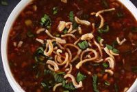 Vegetable chinese soup recipe