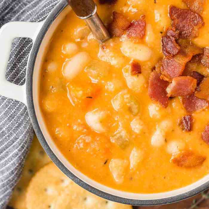 Bean and bacon soup recipe like campbells