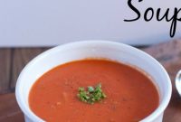 Vegetable soup recipe with tomato juice