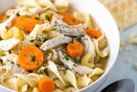 Best chicken noodle soup recipe crock pot