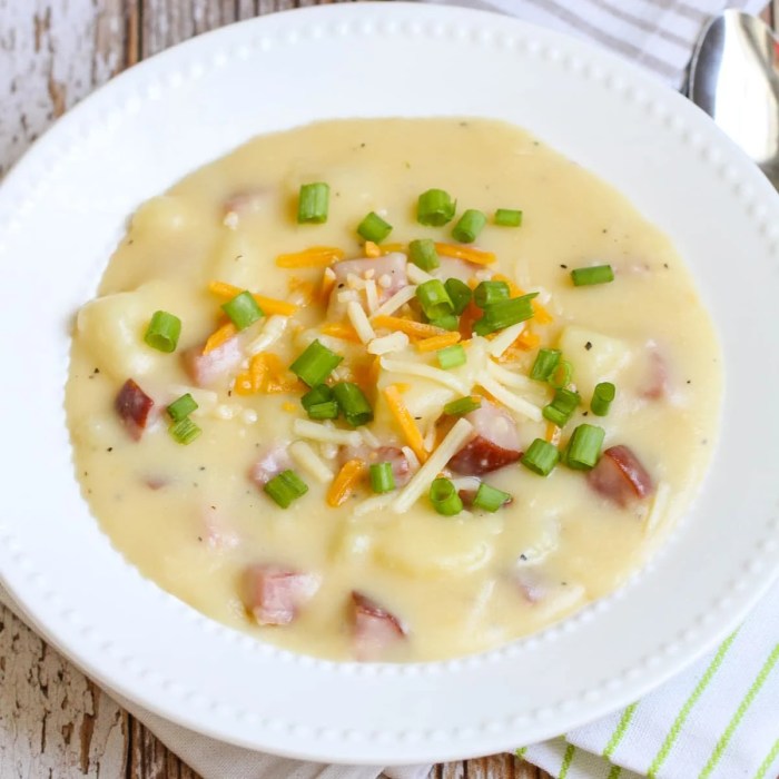 Ham soup potato recipe bone