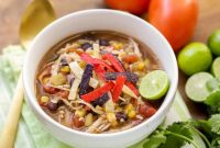 Chicken tortilla soup recipe healthy