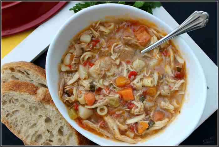 Sicilian chicken soup recipe