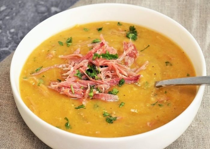 Best pea soup recipe in the world with ham