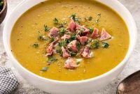 Soup pea ham split recipe recipes taste