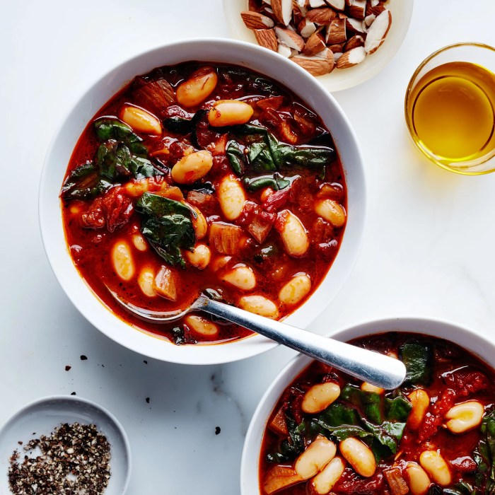 Soup bean recipe tomato mediterranean three print cup