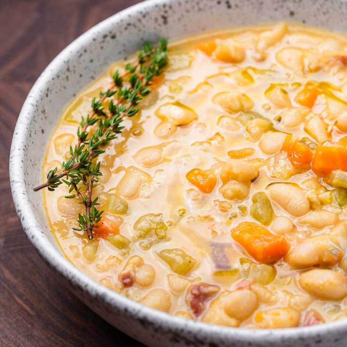 Simple white bean soup recipe