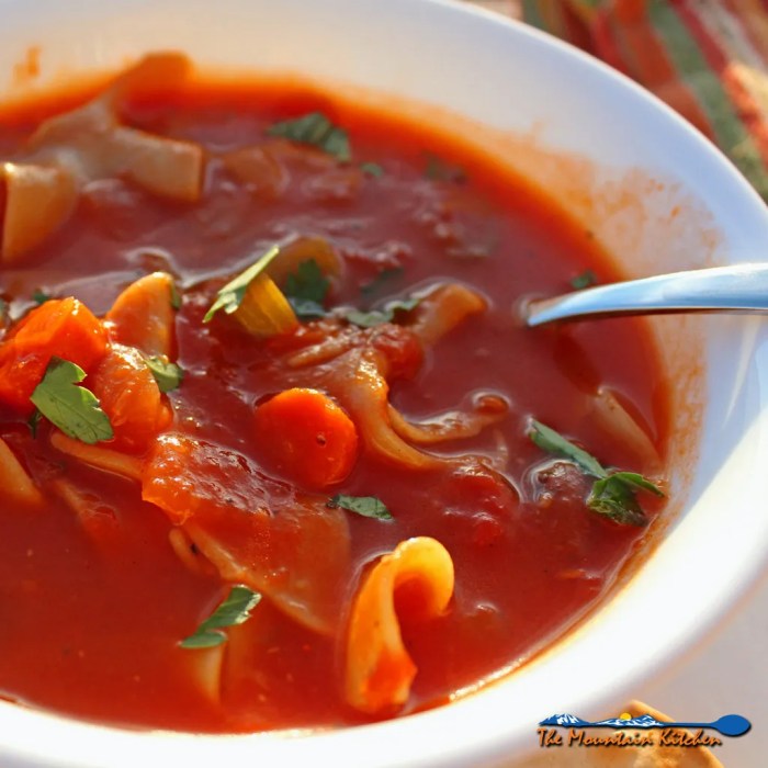 Noodle soup vegetable recipe meatless monday