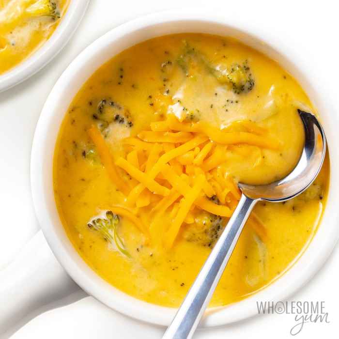 Broccoli bowl thetravelpalate loaded velveeta broth melting crockpot